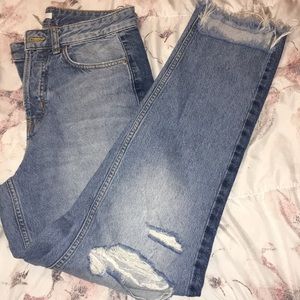 H&M High rise boyfriend jeans